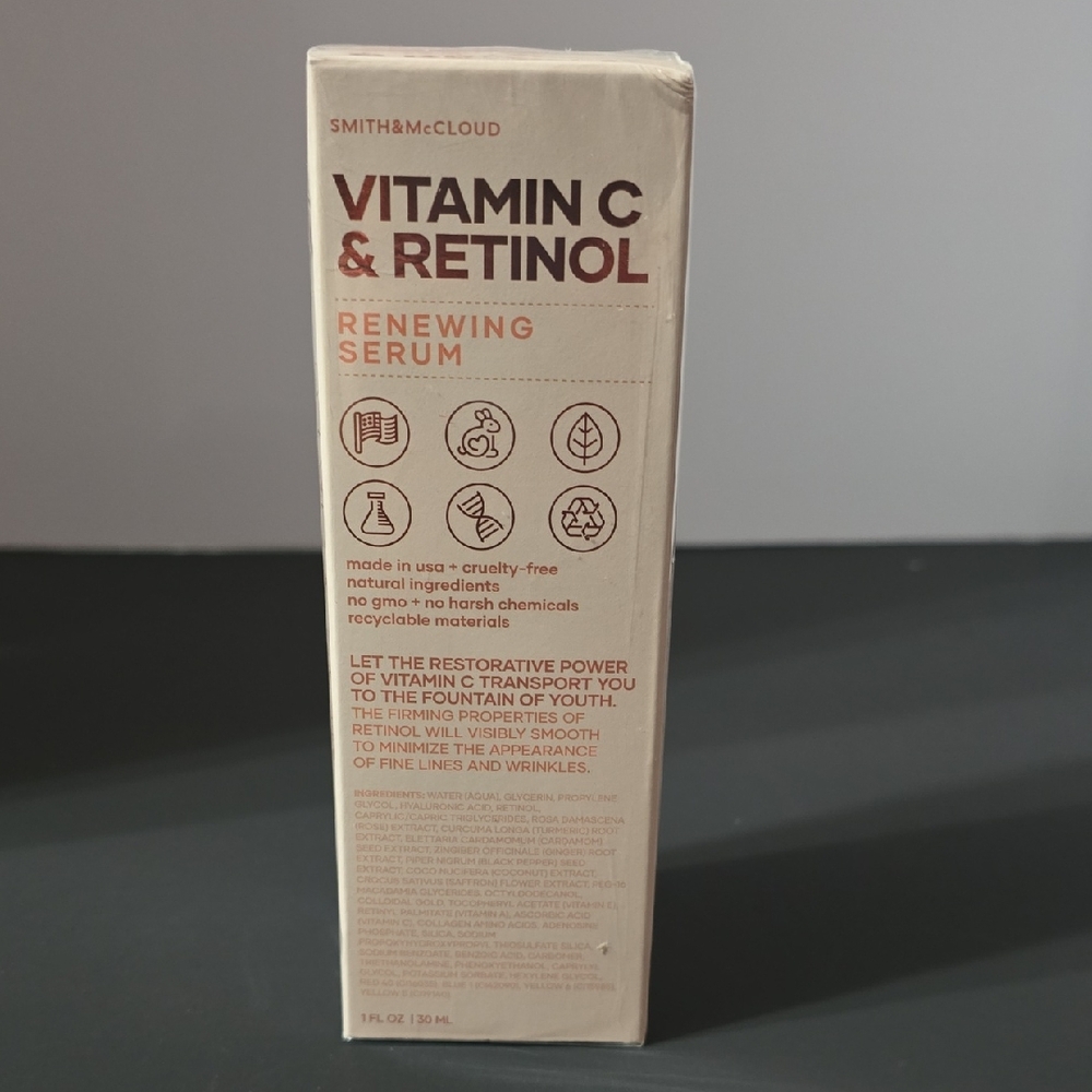 Smith & McCloud Vitamin C & Retinol Serum